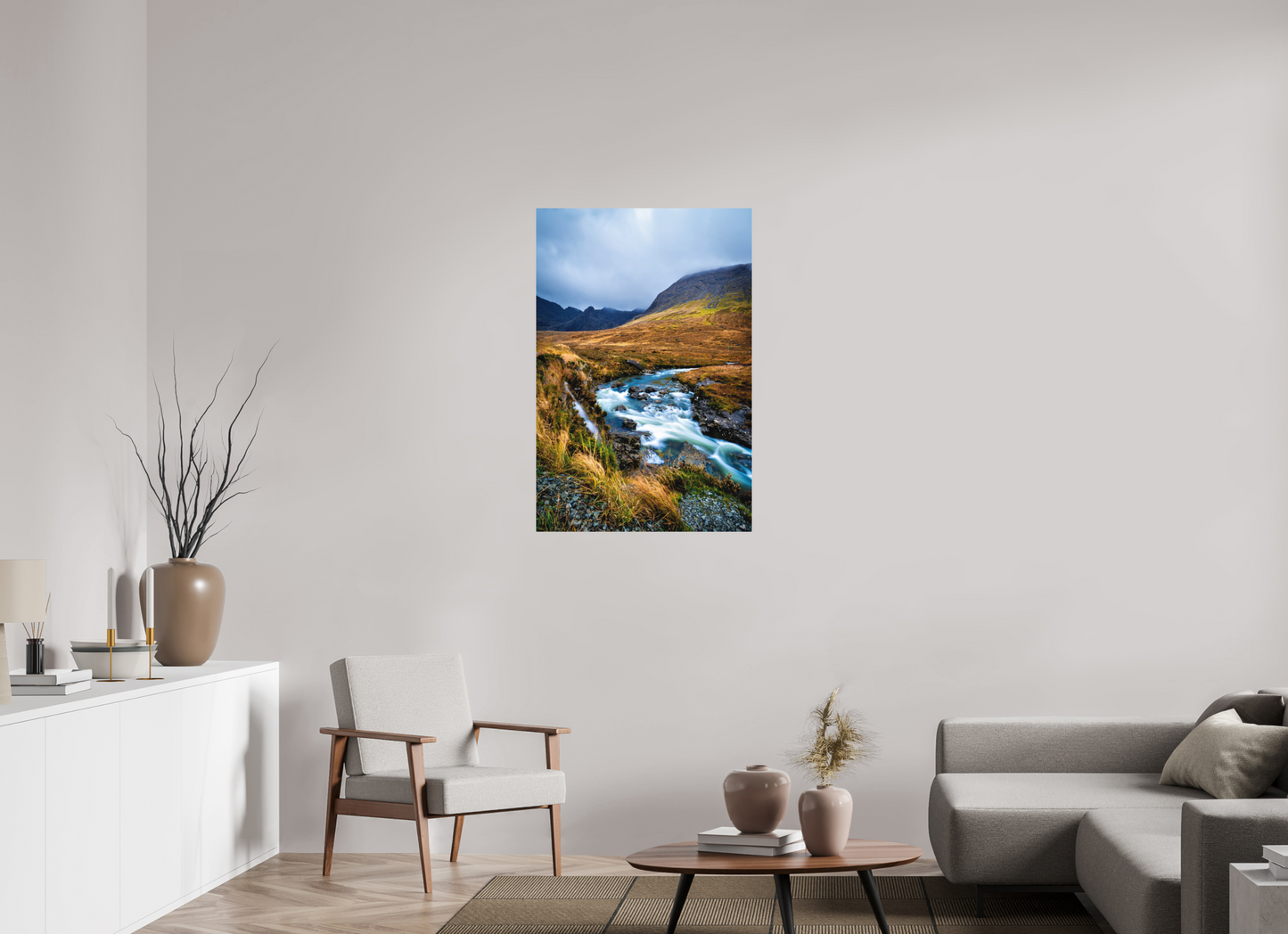 70 x 105 cm, Hahnemühle Photo Rag Bright White Whispers of the Fairy Pools