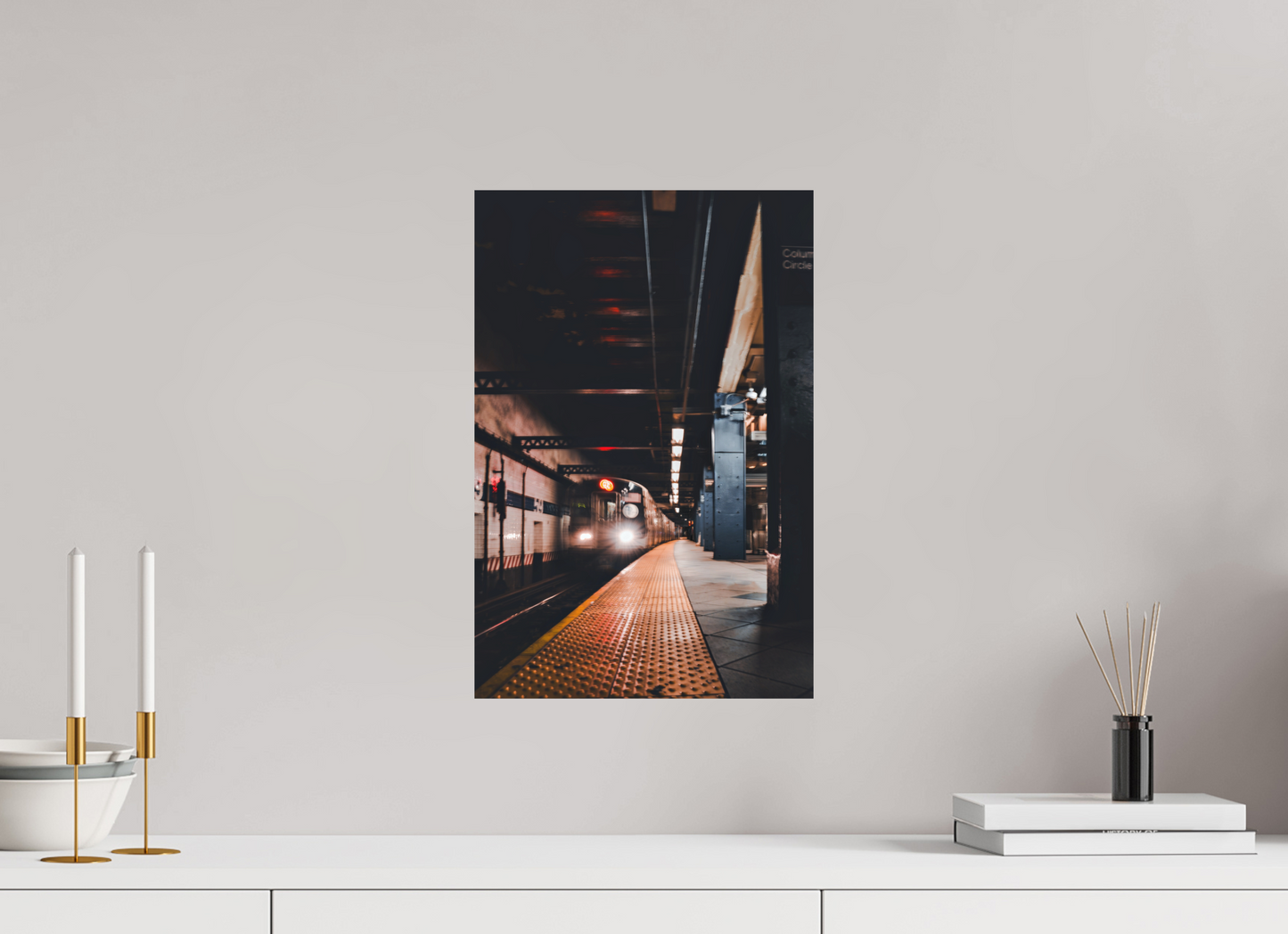 30 x 45 cm, Hahnemühle Photo Rag Bright White New York Subway