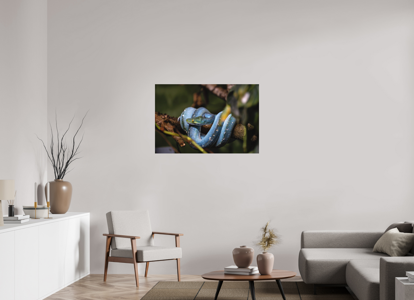105 x 70 cm, Hahnemühle Photo Rag Bright White Smaragdruhe im Geäst