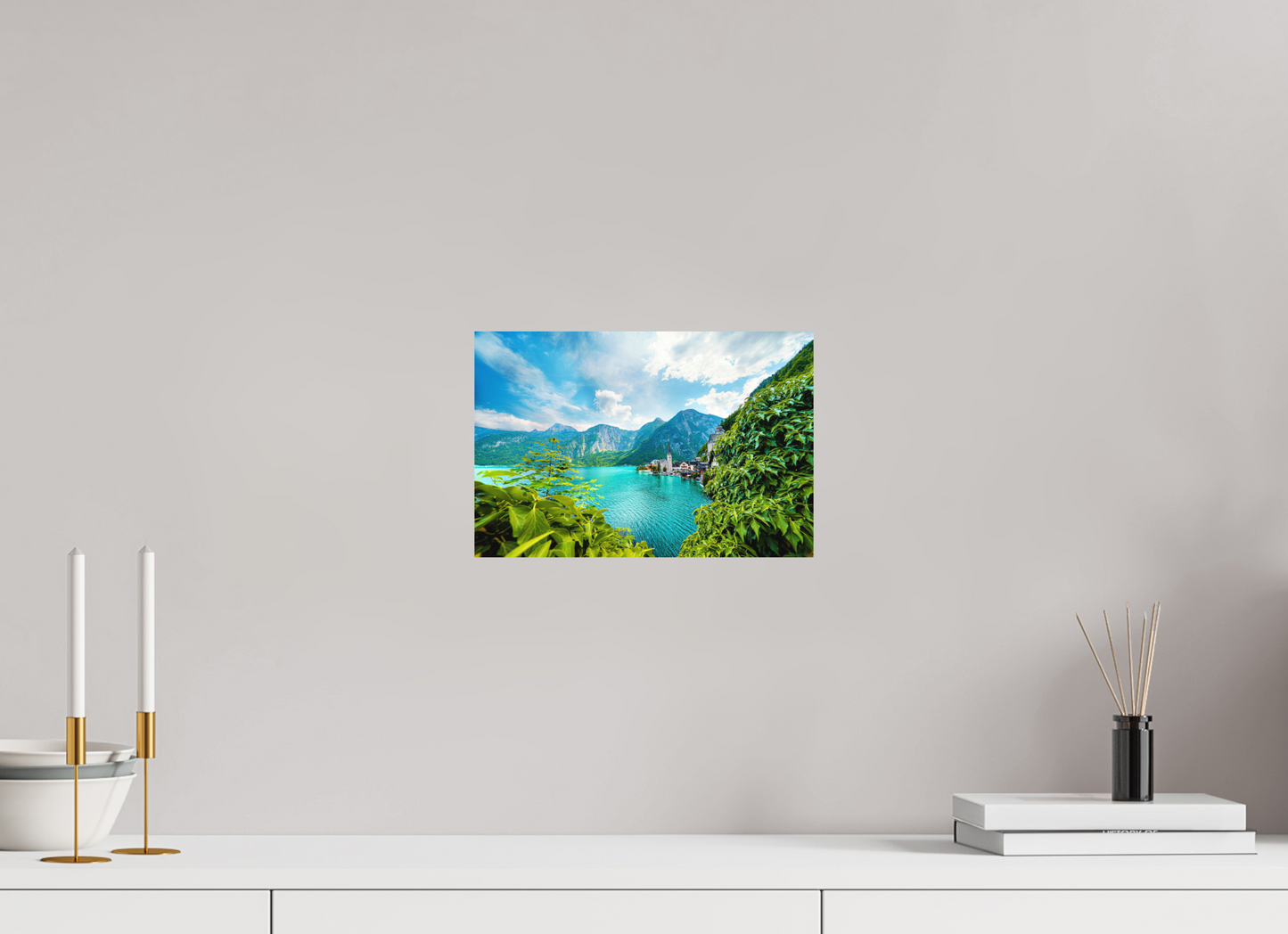30 x 20 cm, Hahnemühle Photo Rag Bright White Hallstatt