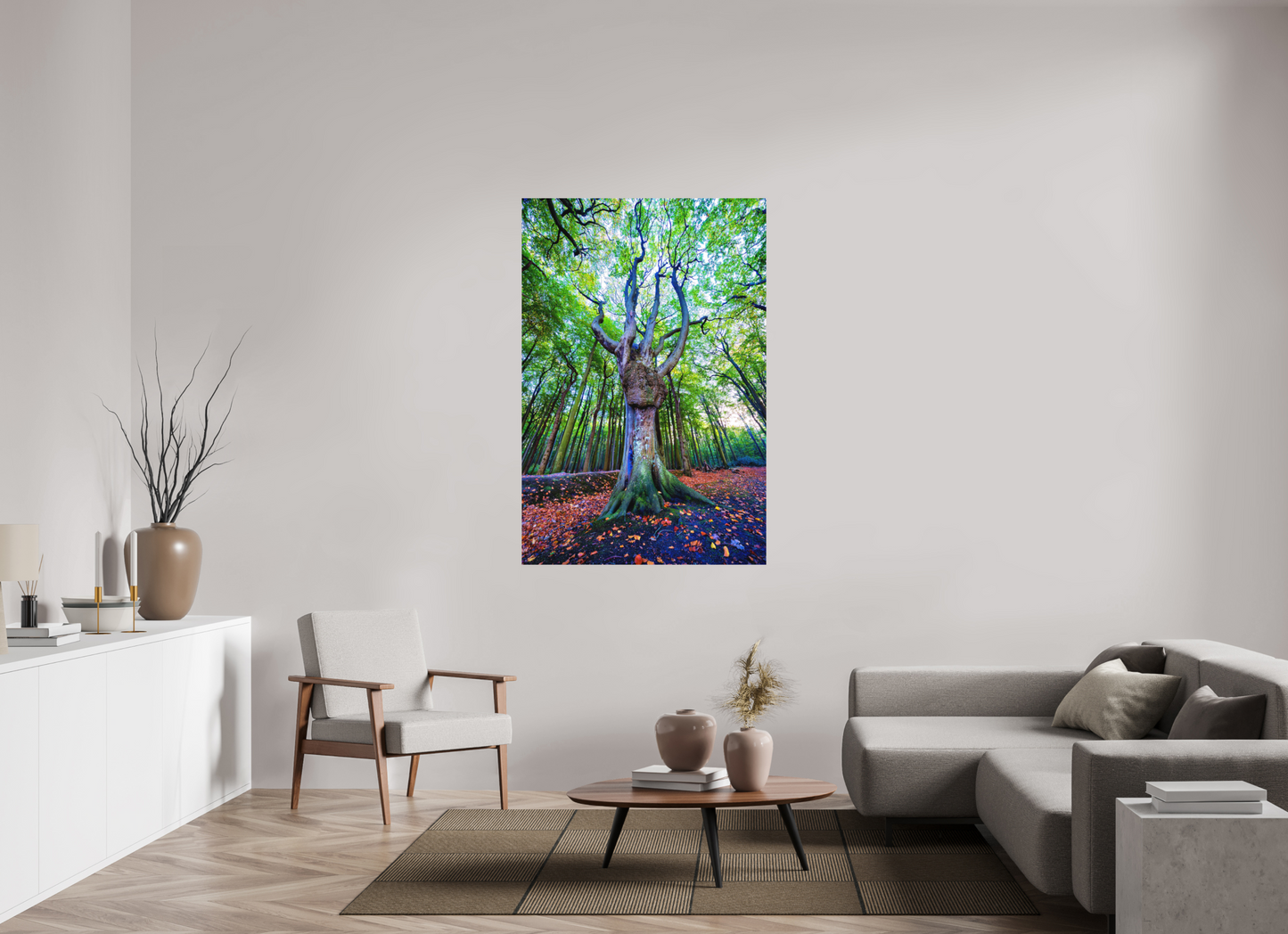 100 x 150 cm, Hahnemühle Photo Rag Bright White Der Wächter des Gespensterwaldes