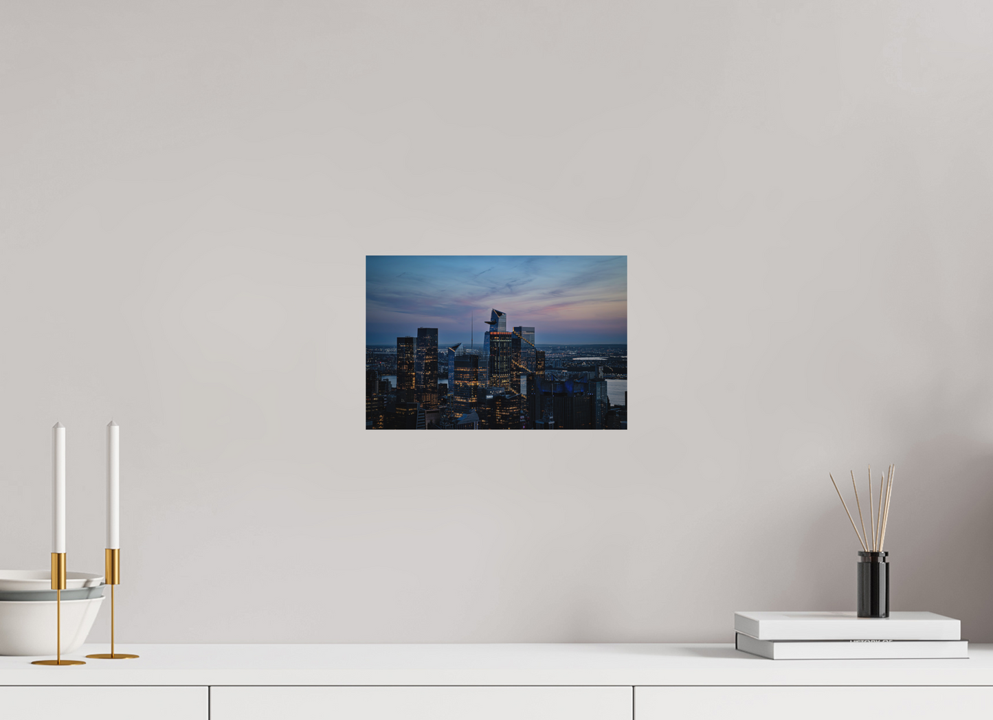 30 x 20 cm, Hahnemühle Photo Rag Bright White New York Skyline