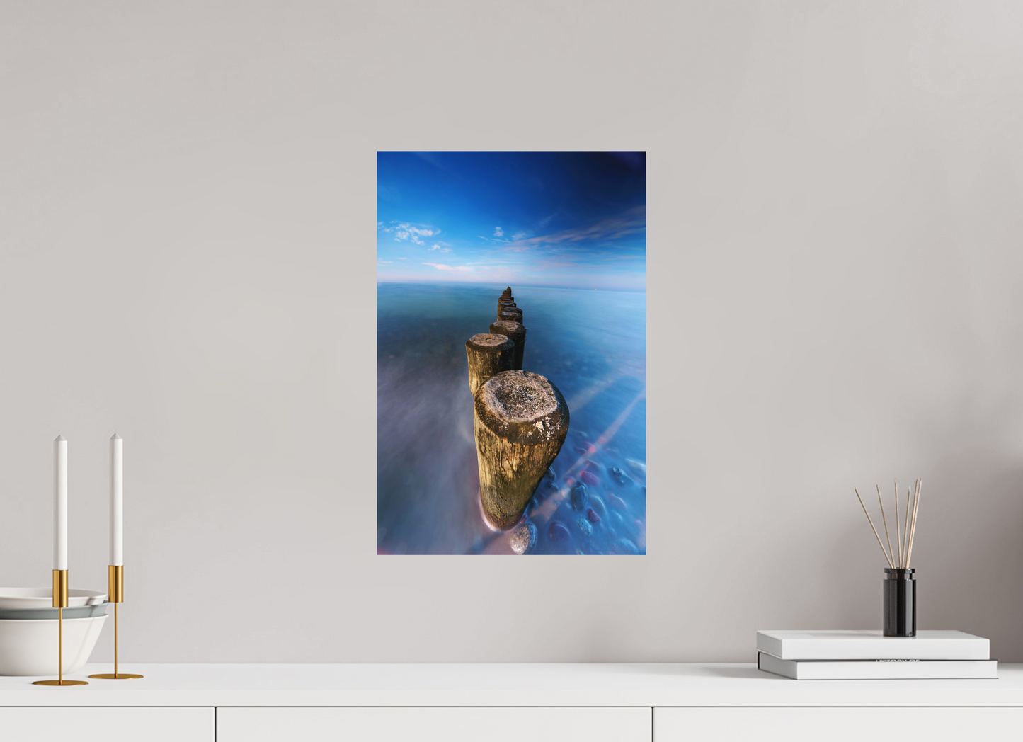 30 x 45 cm, Hahnemühle Photo Rag Bright White Ruhige See – Nienhagen