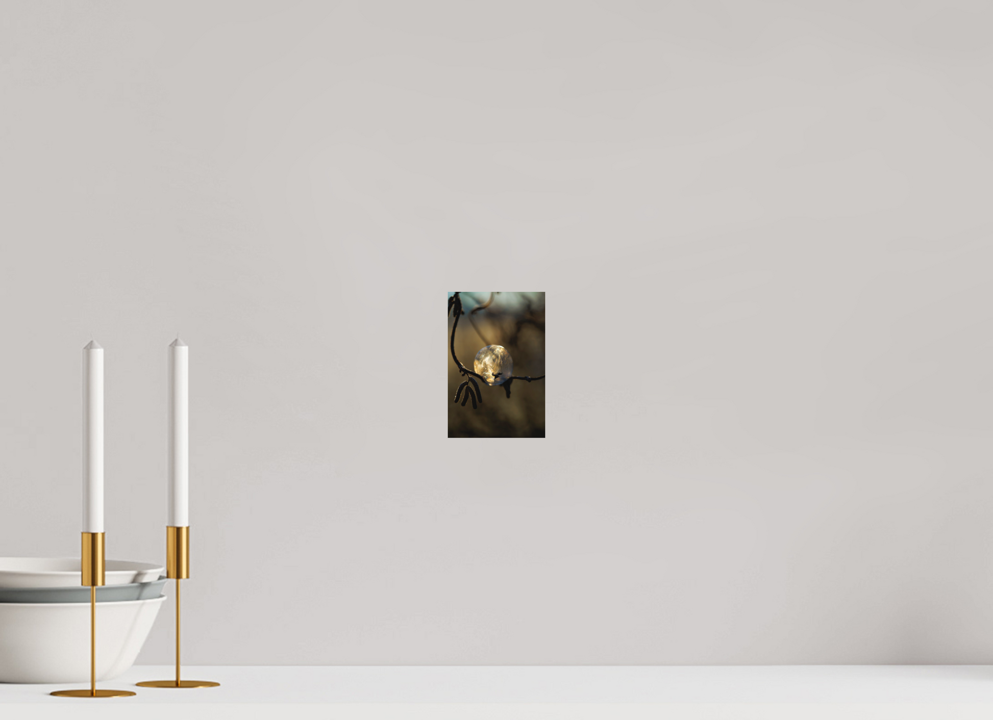 10 x 15 cm, Hahnemühle Photo Rag Bright White Frozen Gold