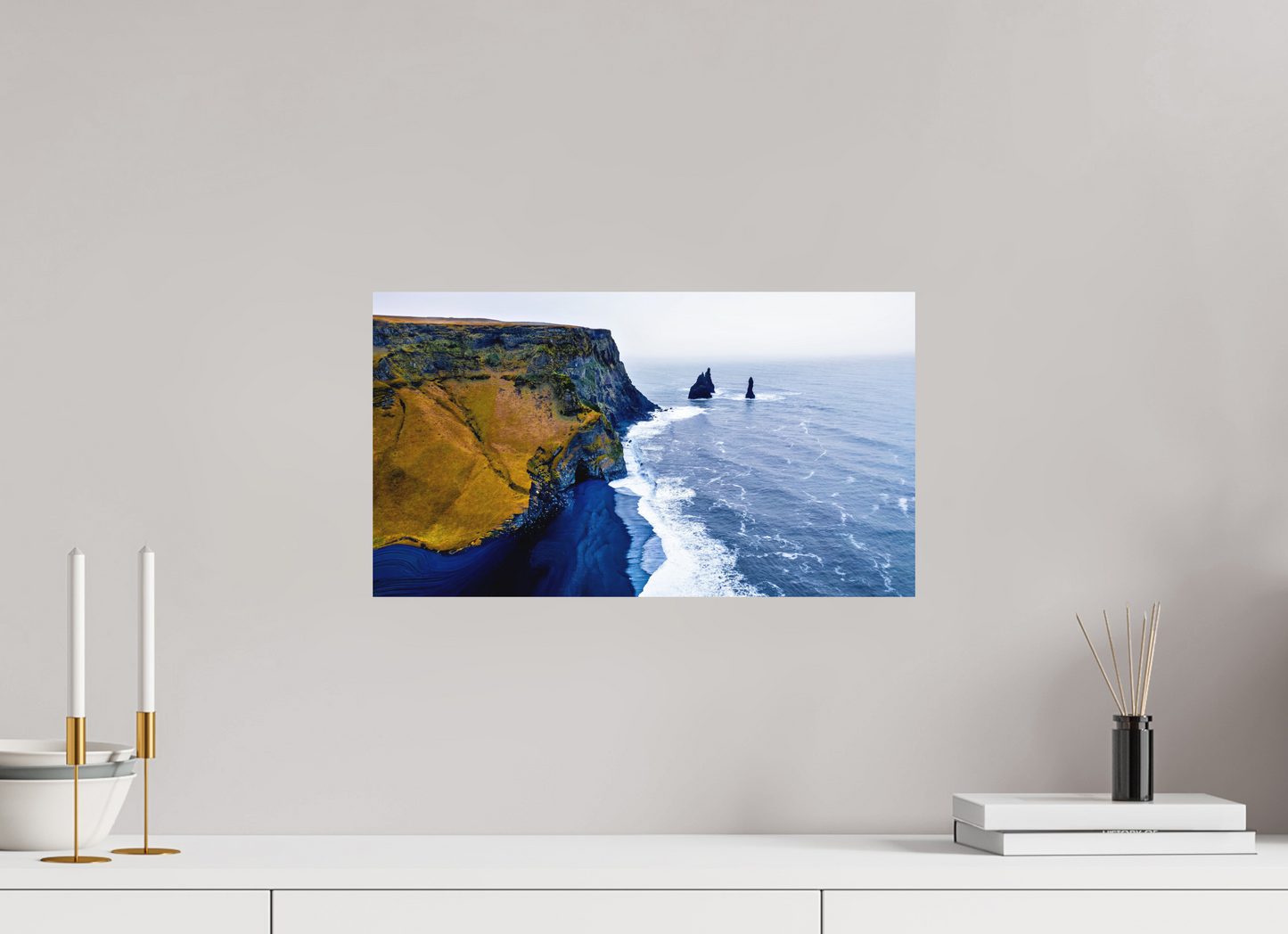 48 x 27 cm, Hahnemühle Photo Rag Bright White Reynisfjara Herbst