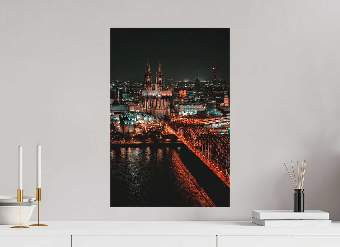 40 x 60 cm, Hahnemühle Photo Rag Bright White Köln