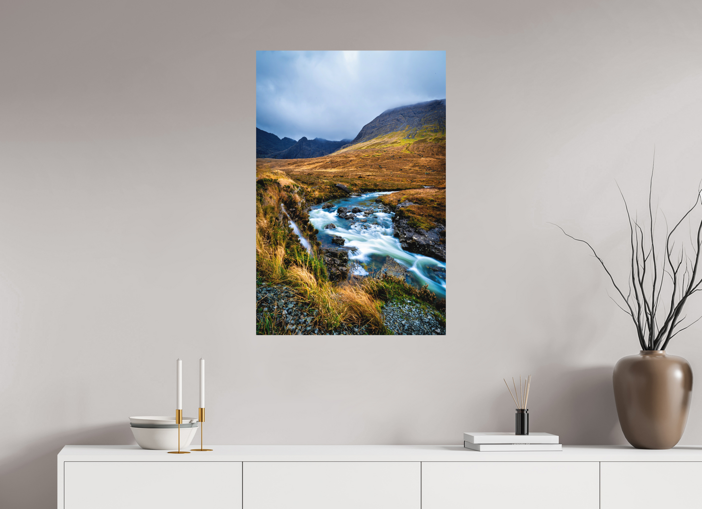 60 x 90 cm, Hahnemühle Photo Rag Bright White Whispers of the Fairy Pools