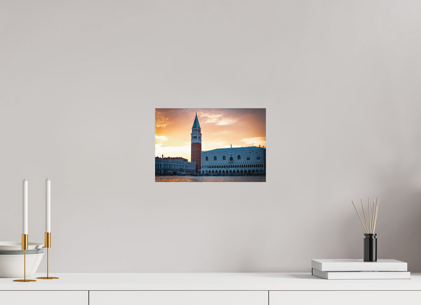 30 x 20 cm, Hahnemühle Photo Rag Bright White Venice Sunset Glow