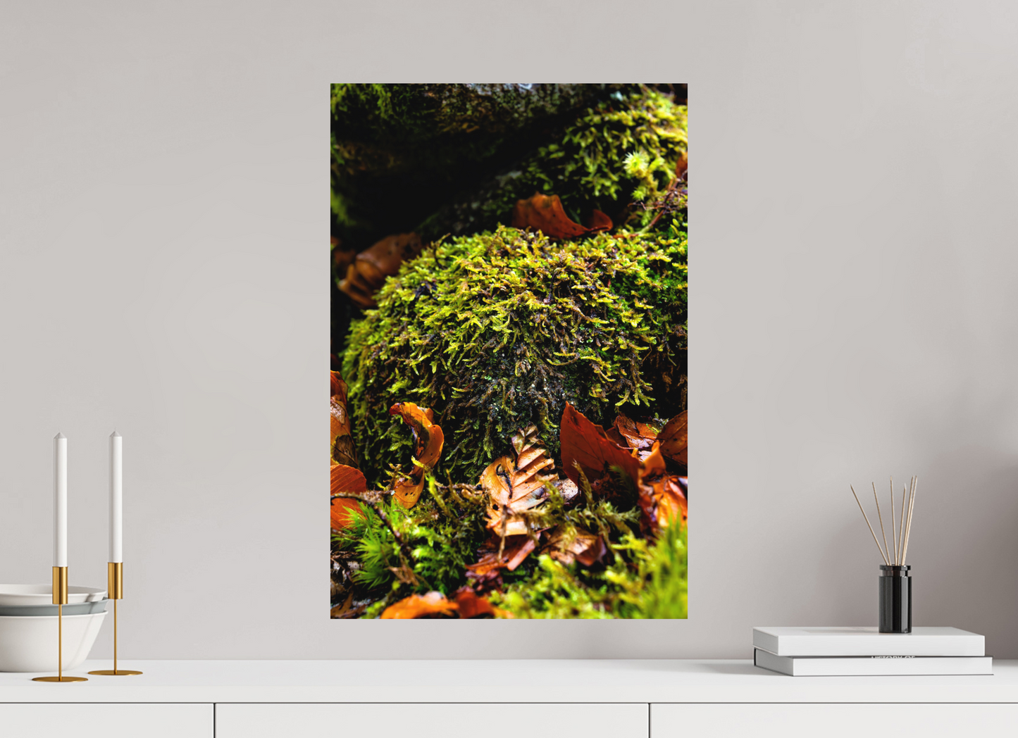 40 x 60 cm, Hahnemühle Photo Rag Bright White Schottischer Herbst