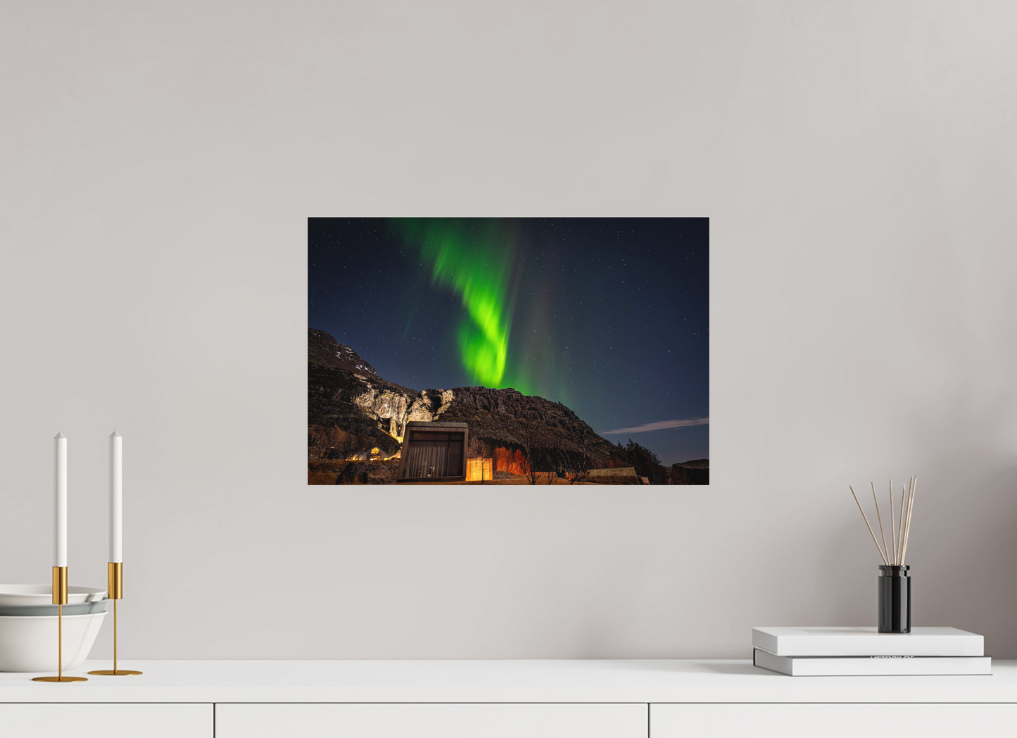 45 x 30 cm, Hahnemühle Photo Rag Bright White First Aurora