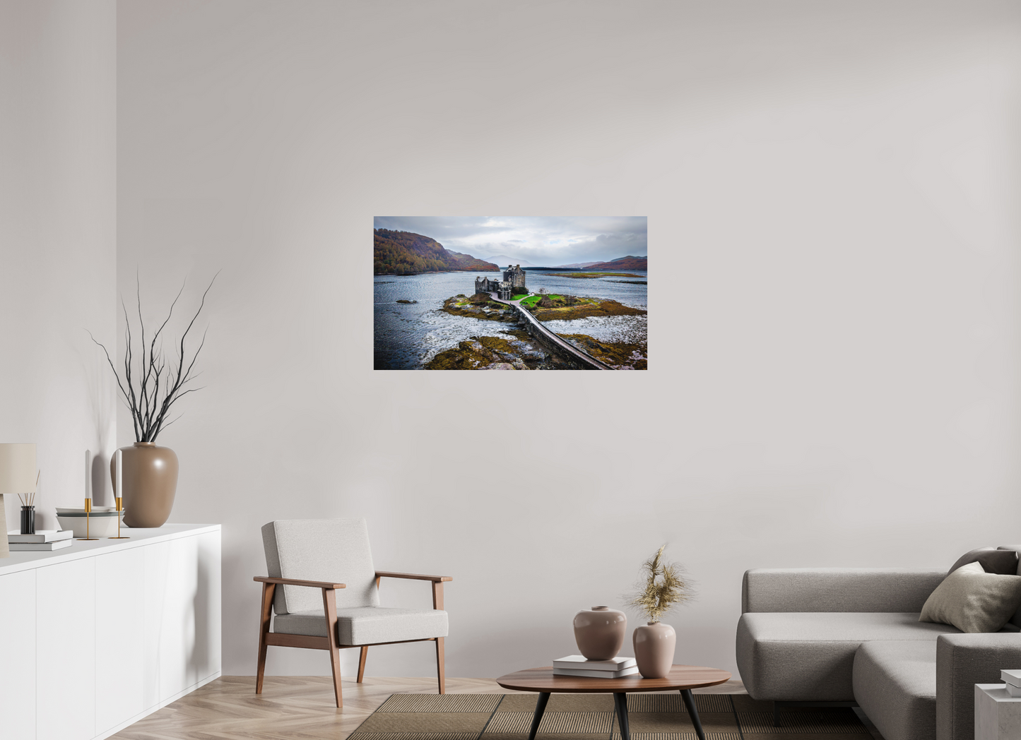 112 x 63 cm, Hahnemühle Photo Rag Bright White Eilean Donan Castle