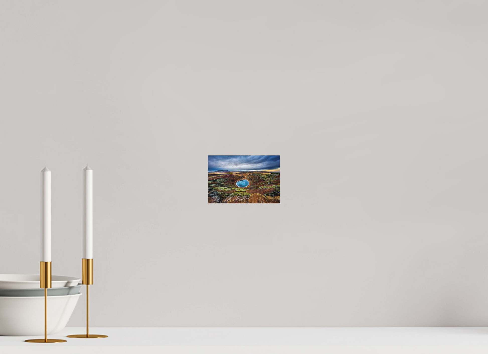 15 x 10 cm, Hahnemühle Photo Rag Bright White Kerið