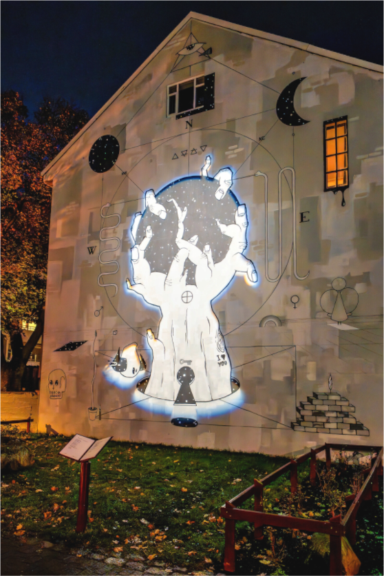 Main image Reykjavík Nights – Wandkunst im Licht