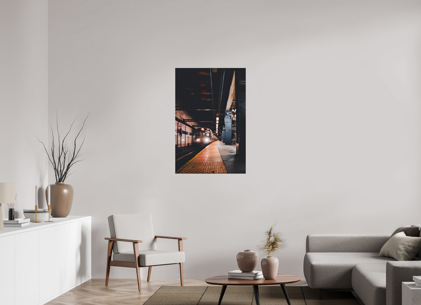 70 x 105 cm, Hahnemühle Photo Rag Bright White New York Subway