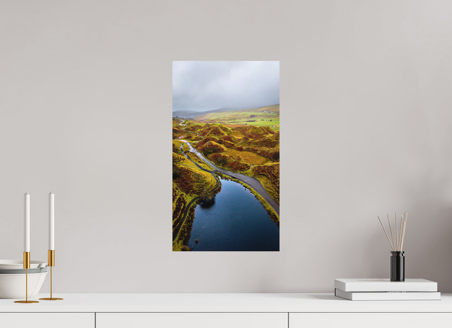 27 x 48 cm, Hahnemühle Photo Rag Bright White Fairy Glen – Winding Roads of the Isle of Skye