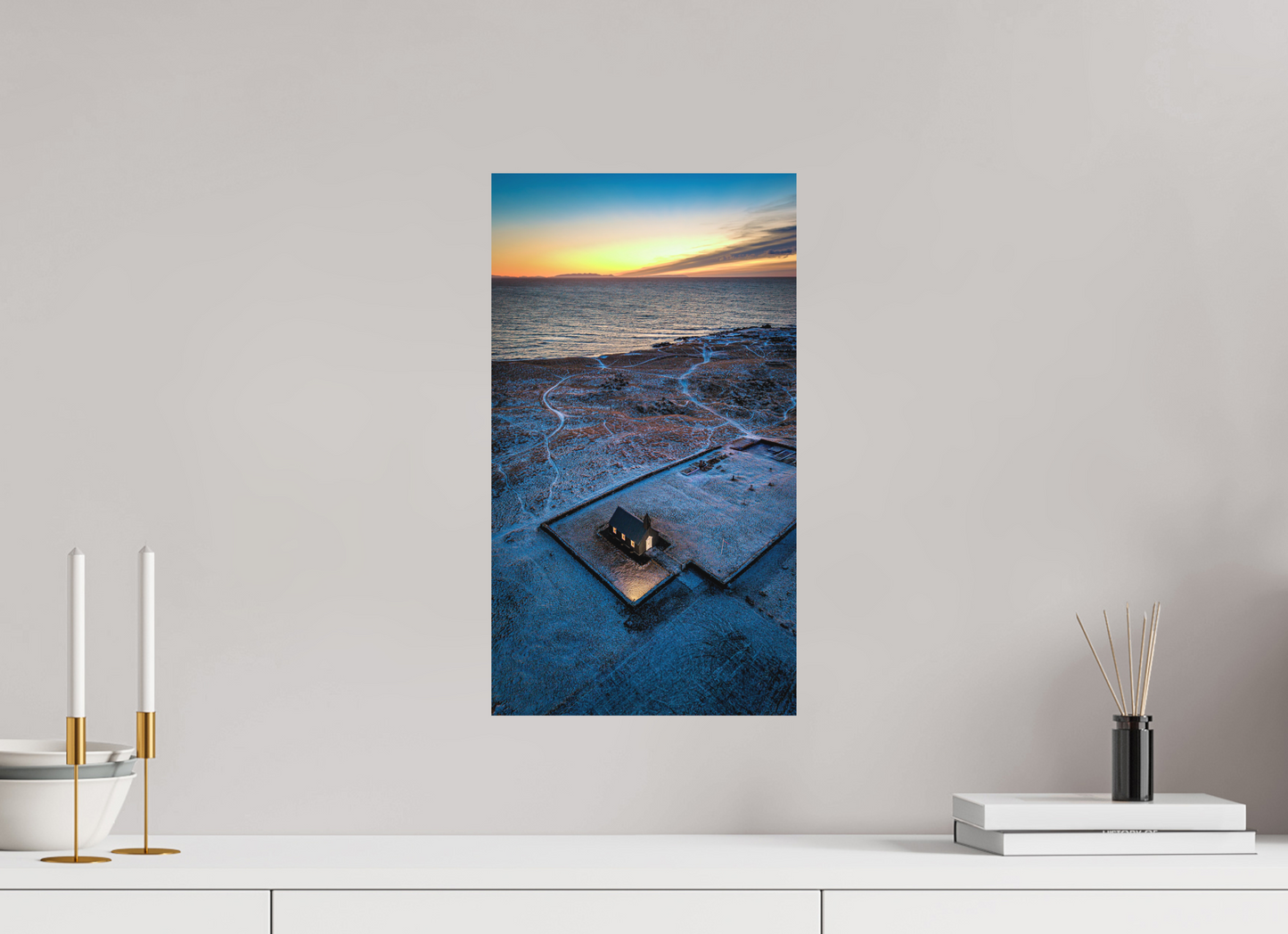 27 x 48 cm, Hahnemühle Photo Rag Bright White Silence
