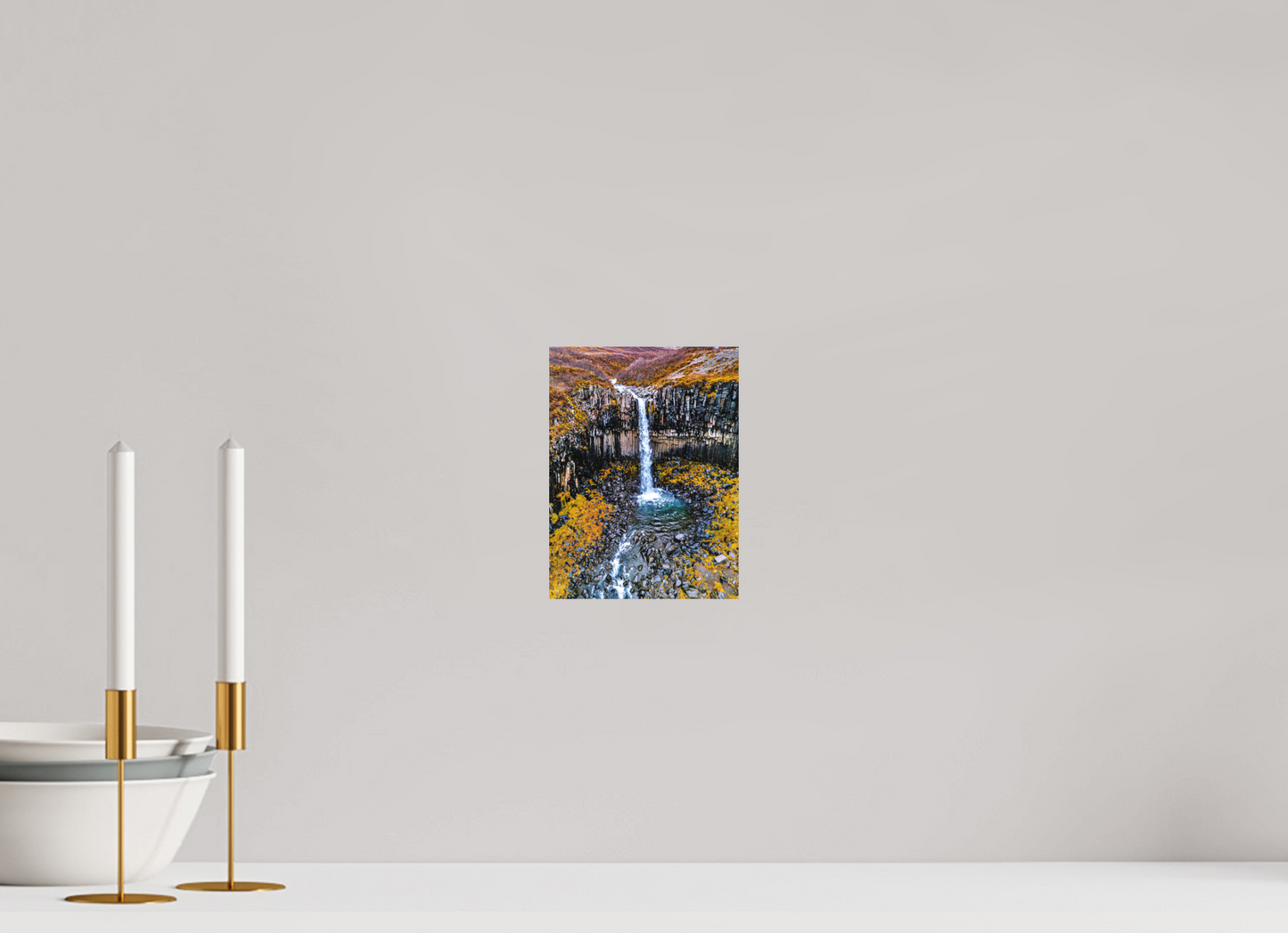 15 x 20 cm, Hahnemühle Photo Rag Bright White Svartifoss – Basaltkathedrale