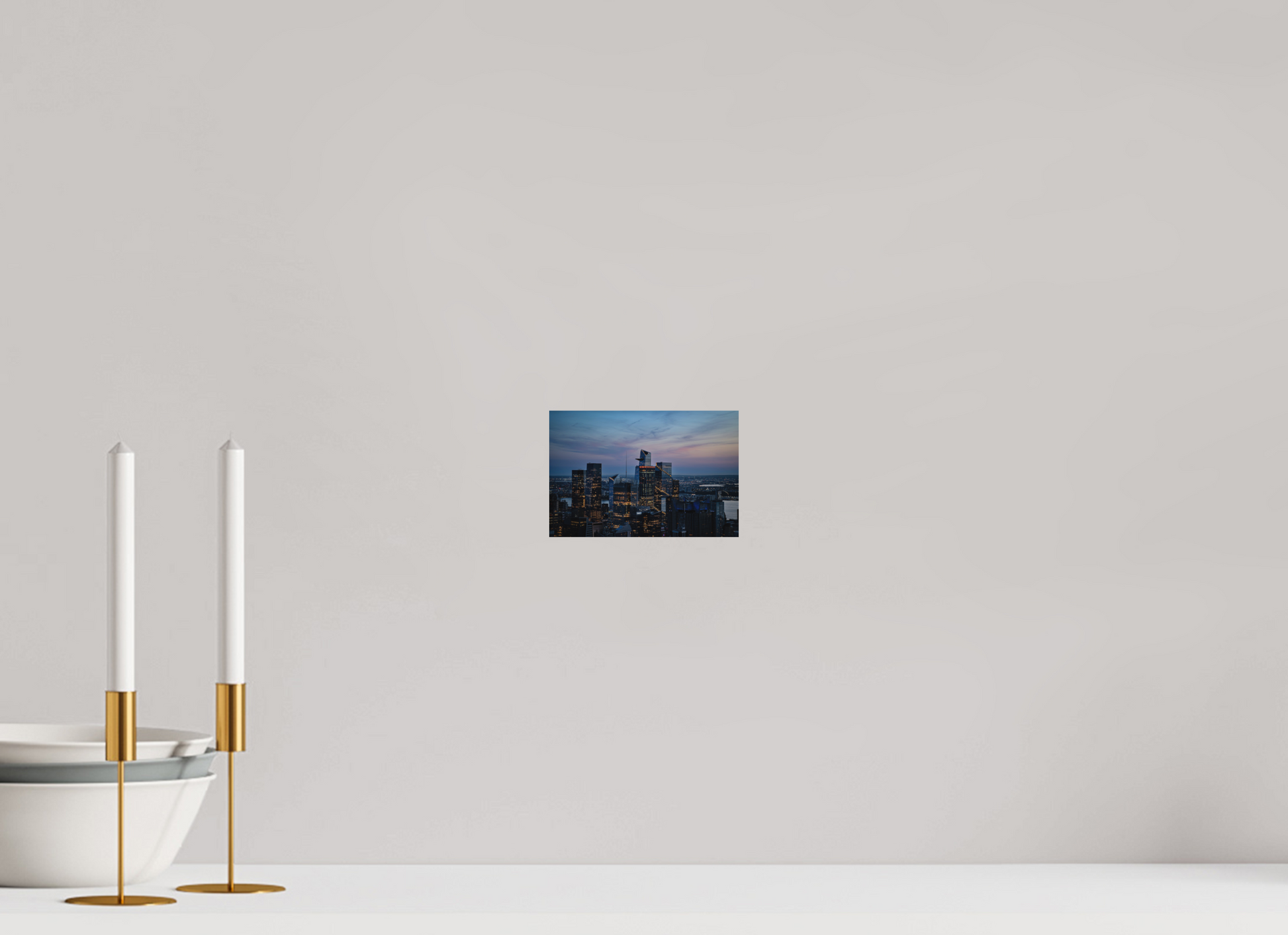 15 x 10 cm, Hahnemühle Photo Rag Bright White New York Skyline