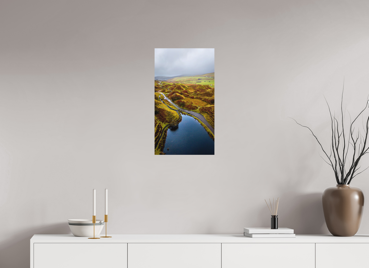 36 x 64 cm, Hahnemühle Photo Rag Bright White Fairy Glen – Winding Roads of the Isle of Skye
