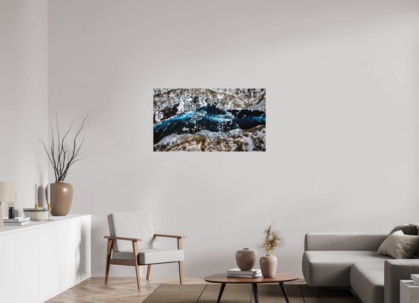 112 x 63 cm, Hahnemühle Photo Rag Bright White Eisader