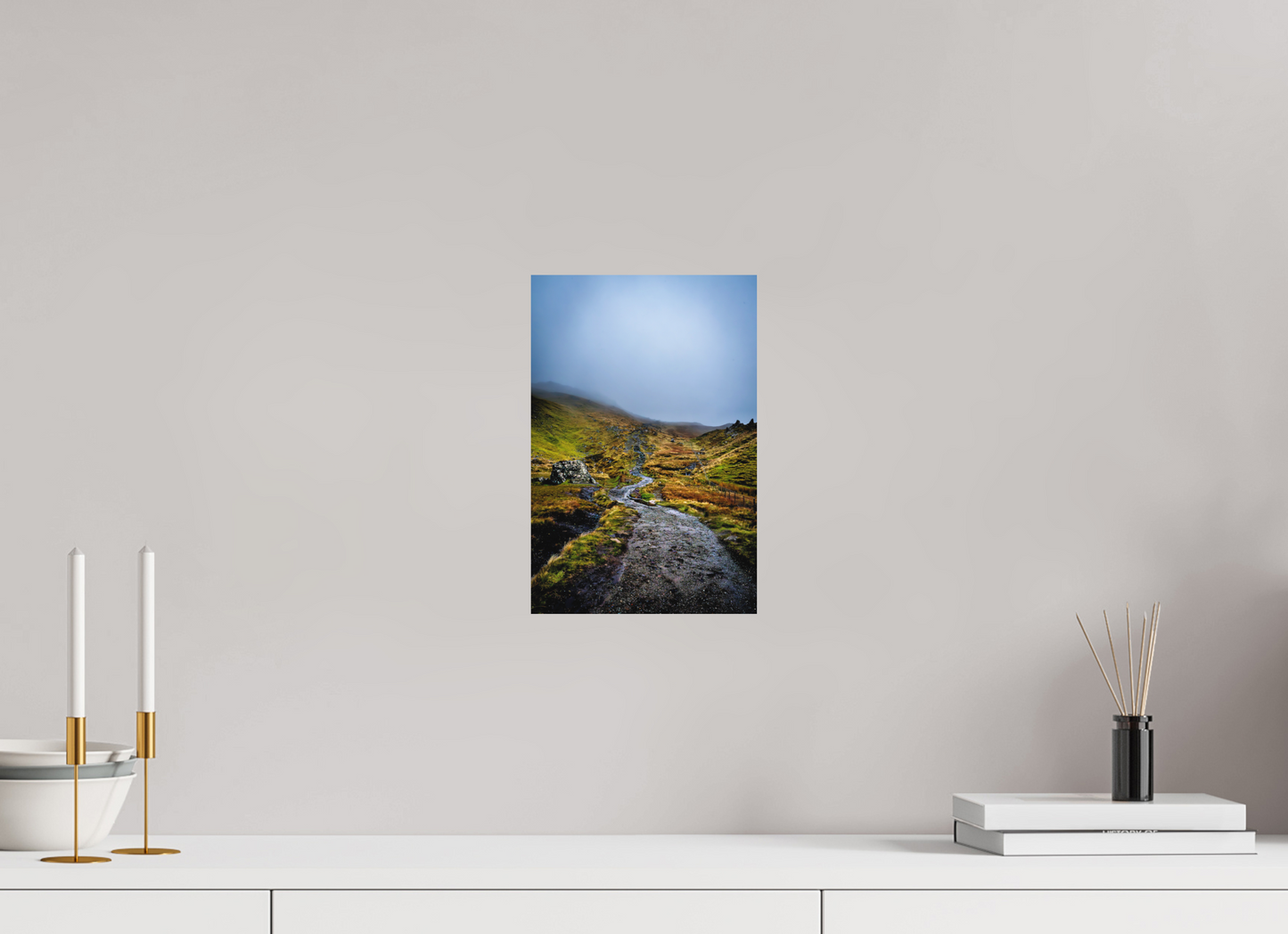20 x 30 cm, Hahnemühle Photo Rag Bright White Der Weg zum Old Man of Storr