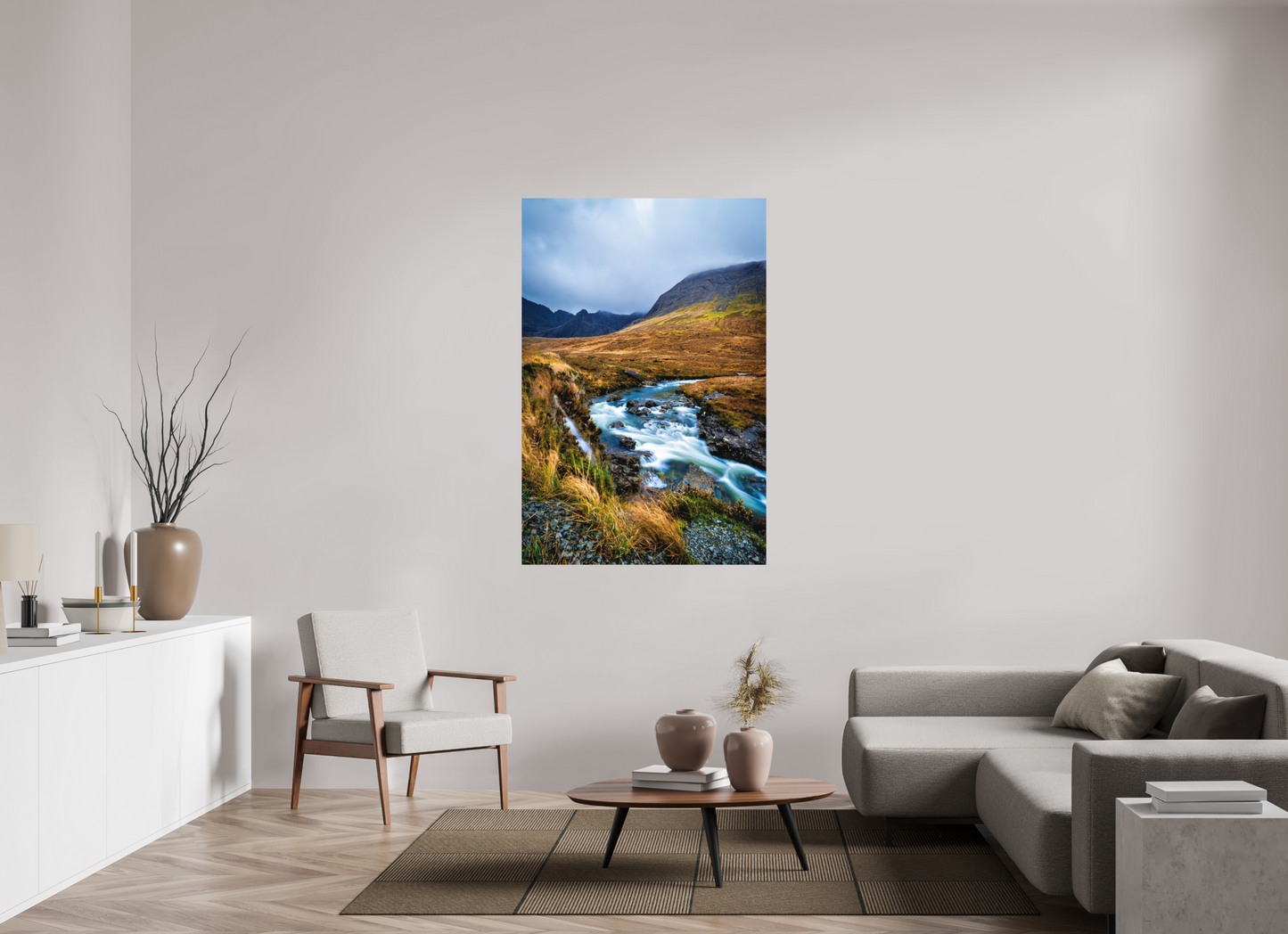 100 x 150 cm, Hahnemühle Photo Rag Bright White Whispers of the Fairy Pools
