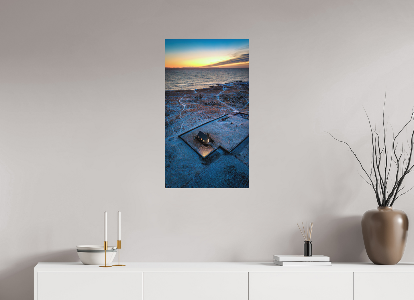 45 x 80 cm, Hahnemühle Photo Rag Bright White Silence