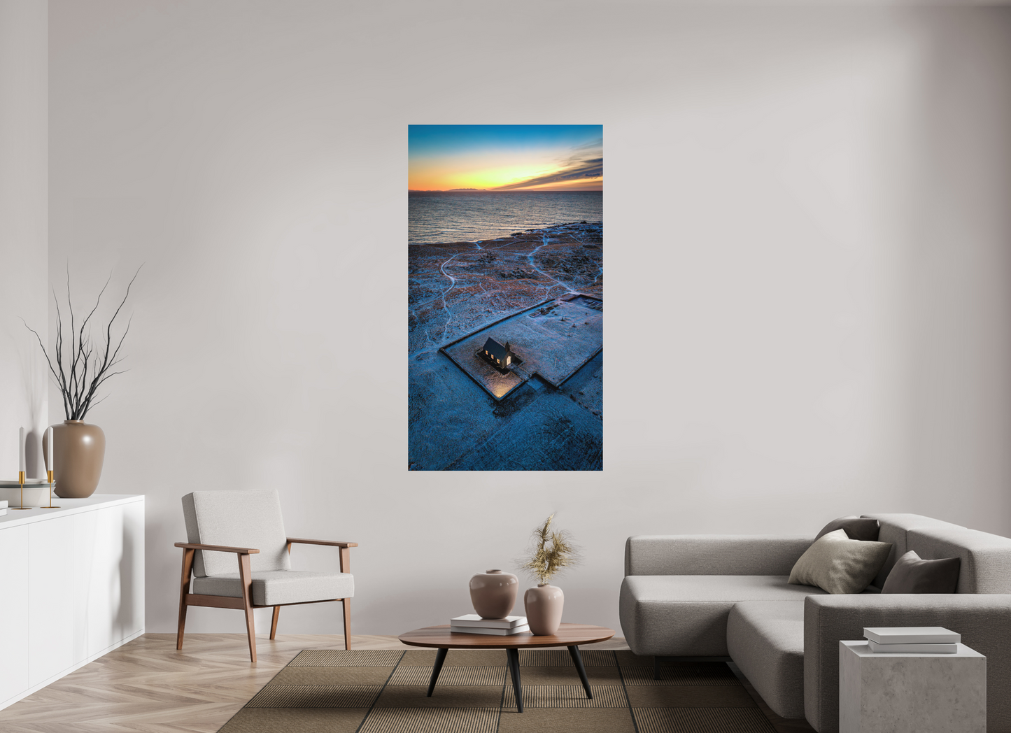 99 x 176 cm, Hahnemühle Photo Rag Bright White Silence