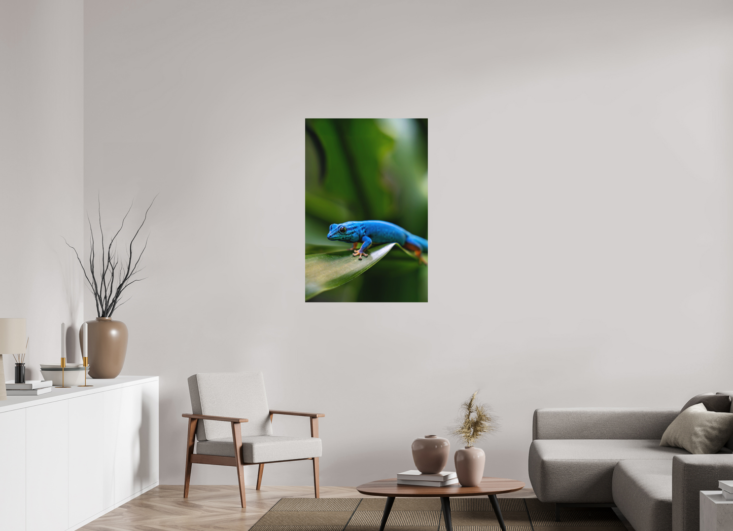 70 x 105 cm, Hahnemühle Photo Rag Bright White Blauer Glanz