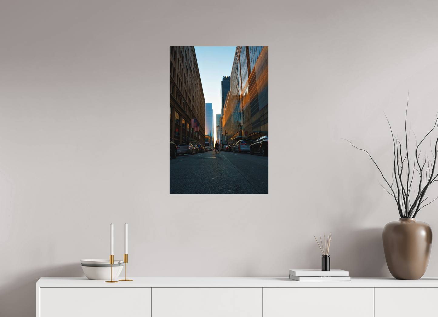 50 x 75 cm, Hahnemühle Photo Rag Bright White A walk in New York
