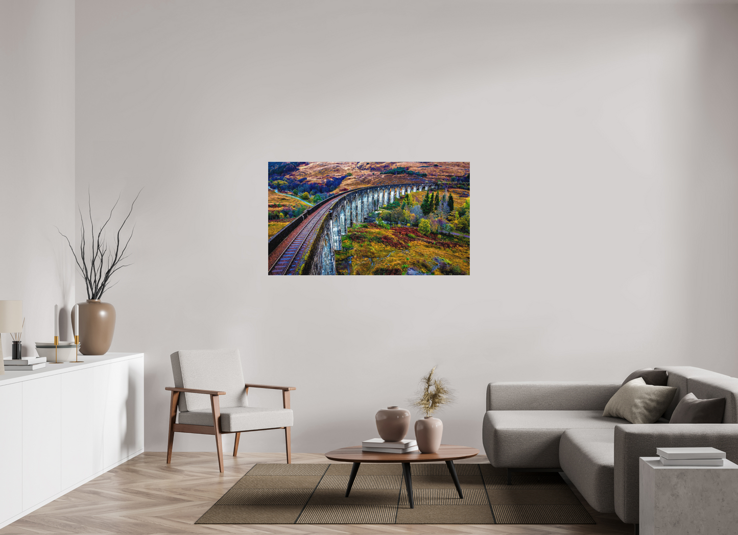 144 x 81 cm, Hahnemühle Photo Rag Bright White Glenfinnan