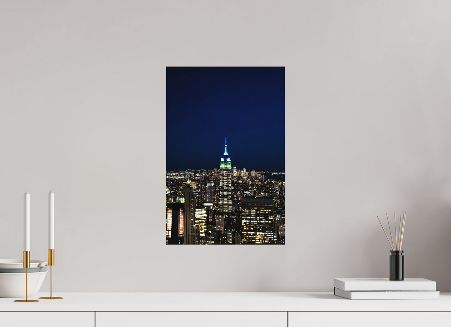 30 x 45 cm, Hahnemühle Photo Rag Bright White Empire State Nights