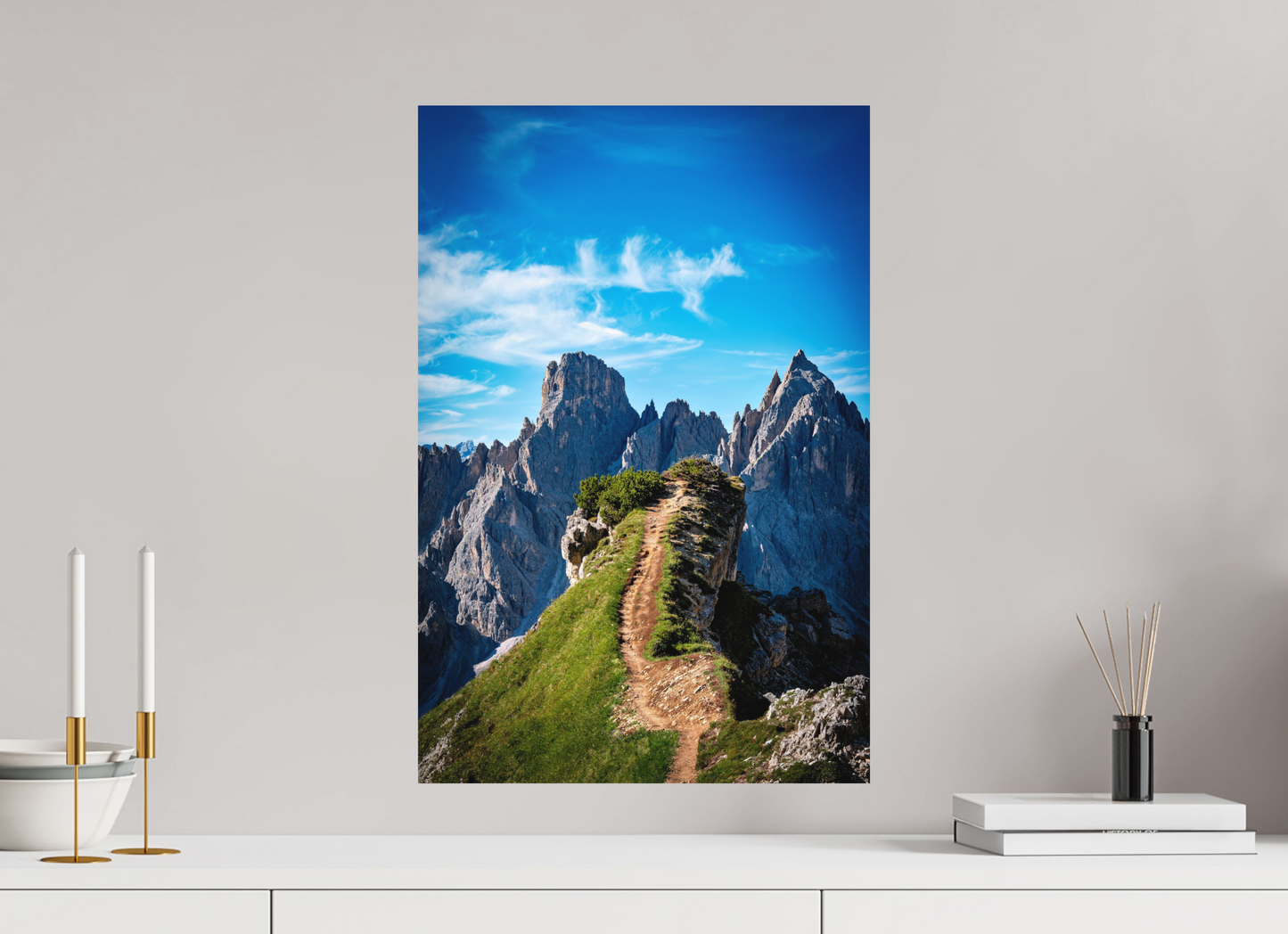 40 x 60 cm, Hahnemühle Photo Rag Bright White Dolomiti Ridge