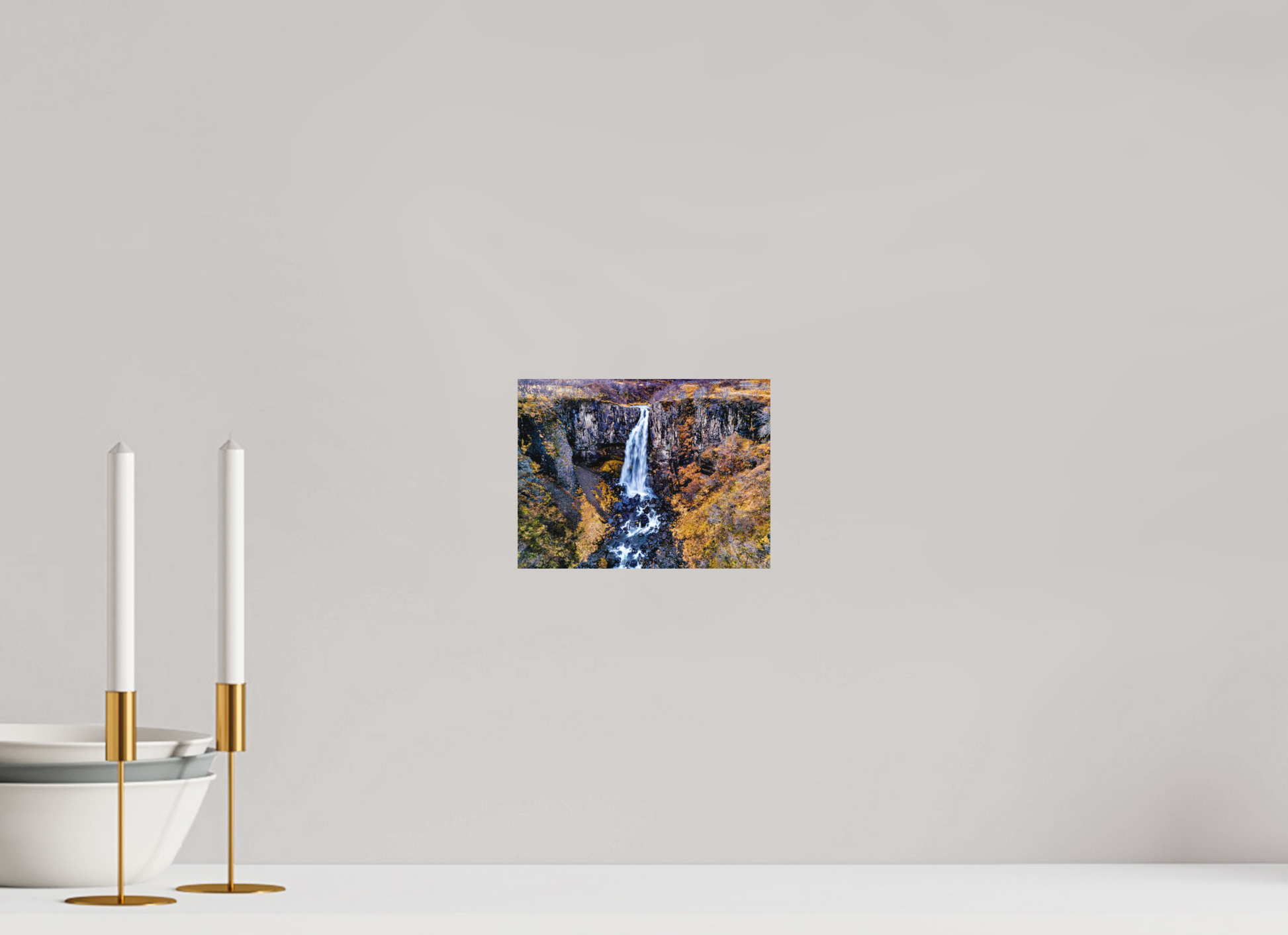 20 x 15 cm, Hahnemühle Photo Rag Bright White Hundafoss – Kraft in der Stille