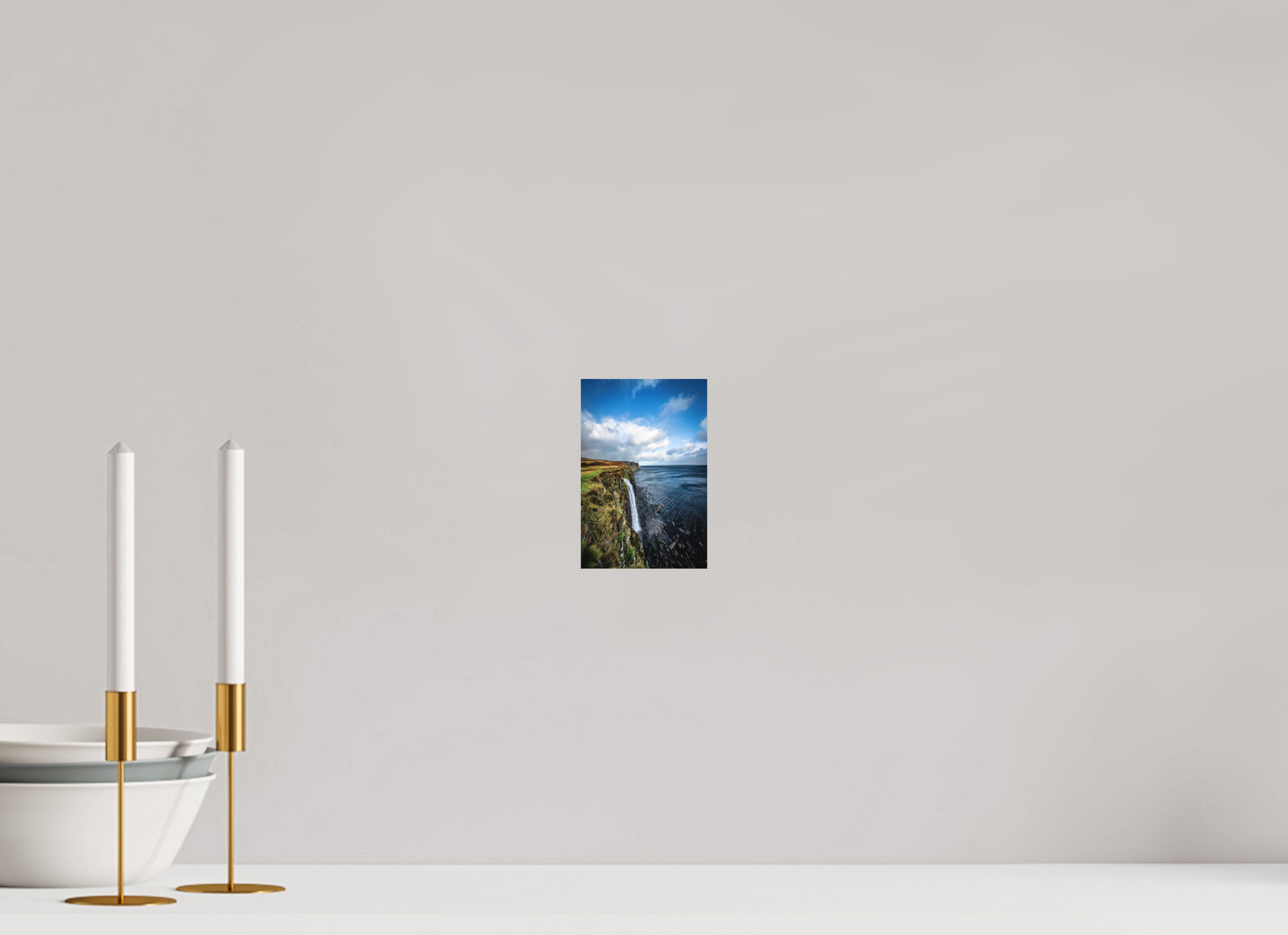 10 x 15 cm, Hahnemühle Photo Rag Bright White Kilt Falls im Herbstlicht