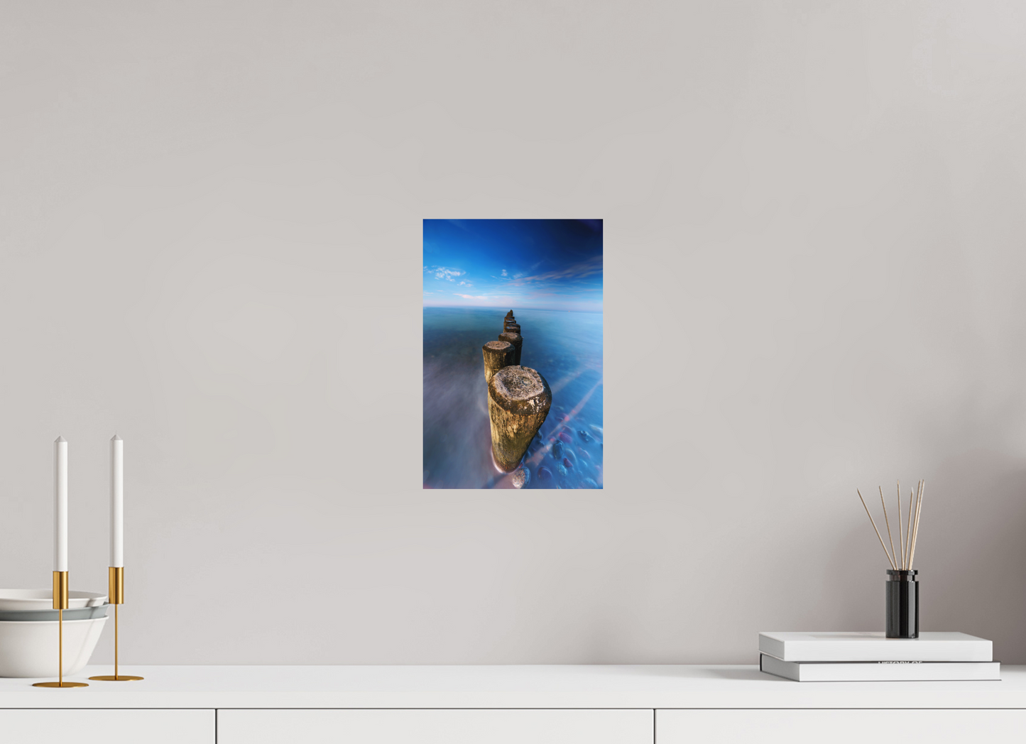 20 x 30 cm, Hahnemühle Photo Rag Bright White Ruhige See – Nienhagen