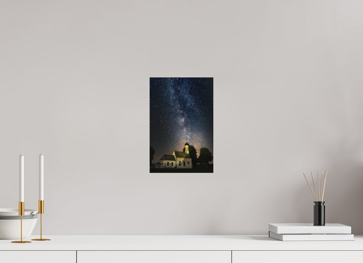 20 x 30 cm, Hahnemühle Photo Rag Bright White Himmelslicht über Reistings