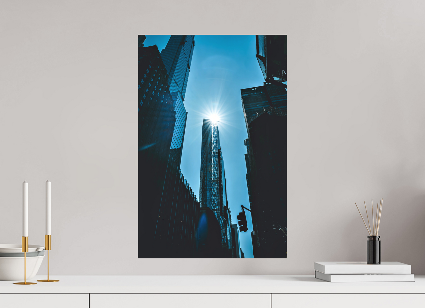 40 x 60 cm, Hahnemühle Photo Rag Bright White Sun Star in Manhattan