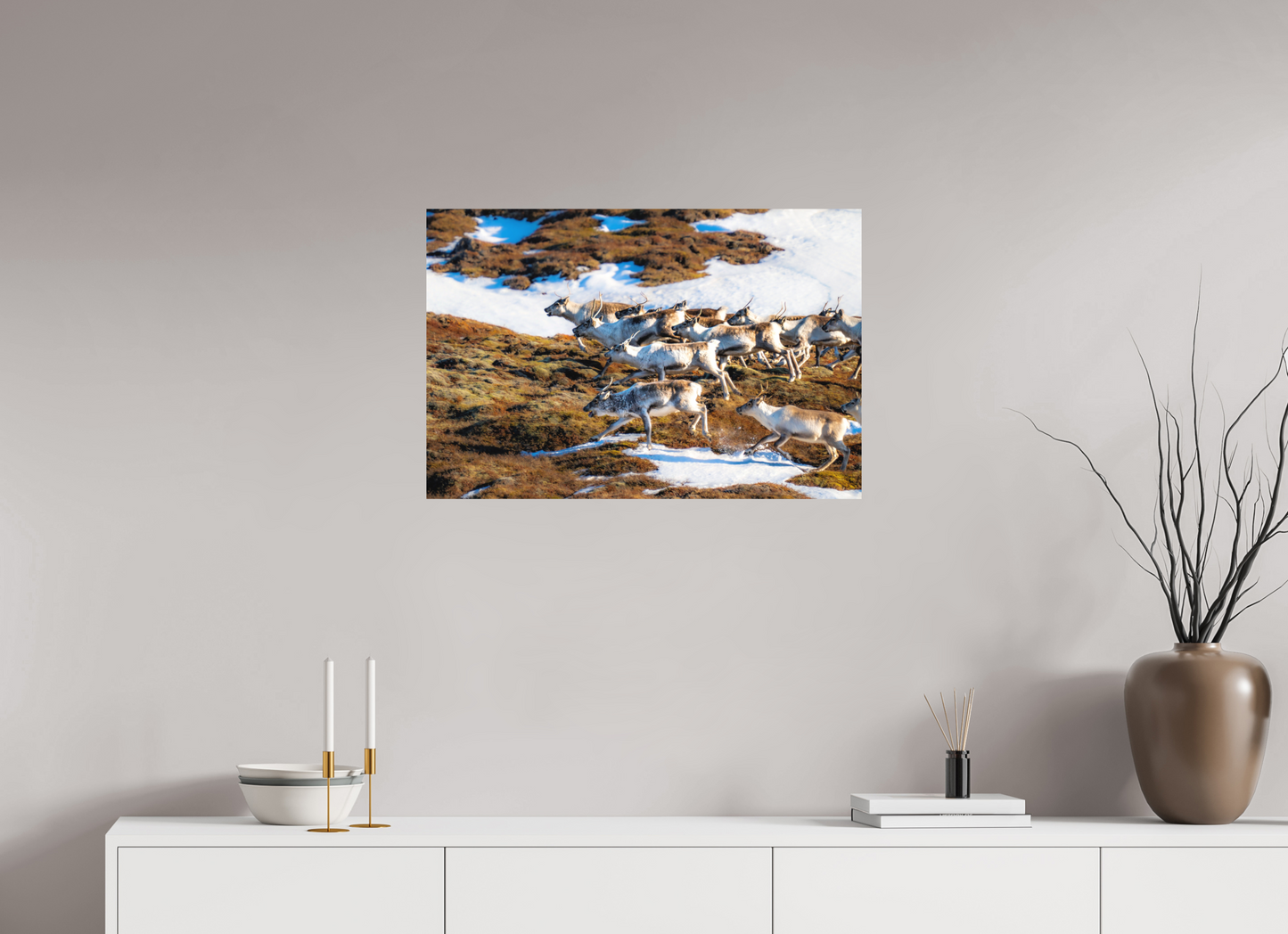 75 x 50 cm, Hahnemühle Photo Rag Bright White Bewegung – Island