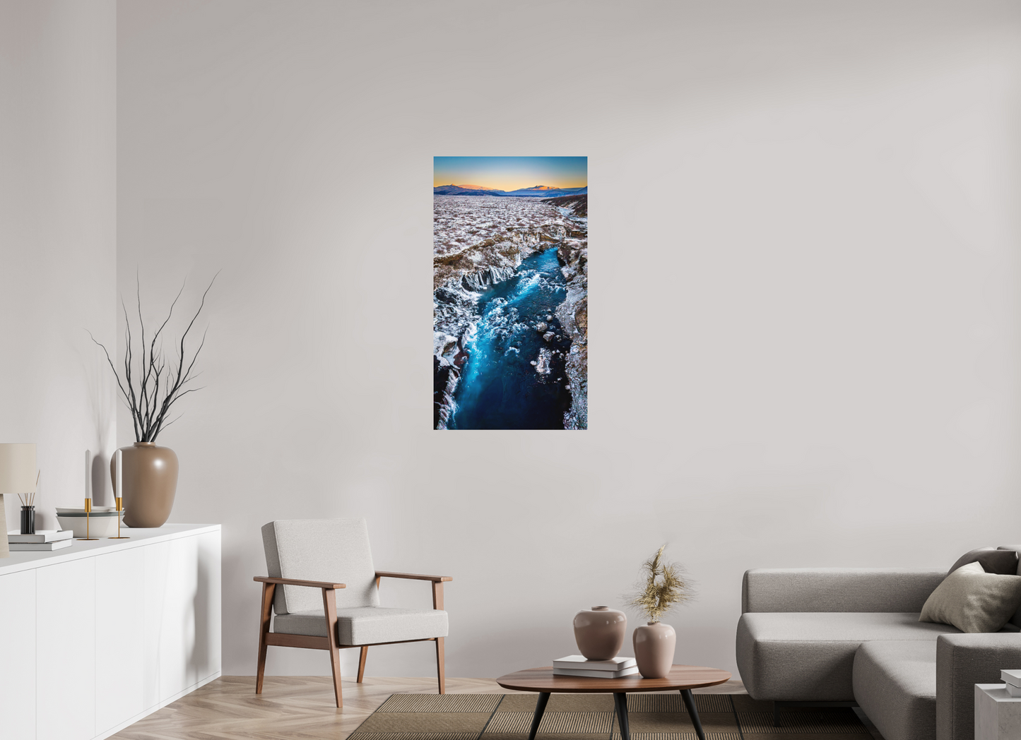 63 x 112 cm, Hahnemühle Photo Rag Bright White Blaue Ader