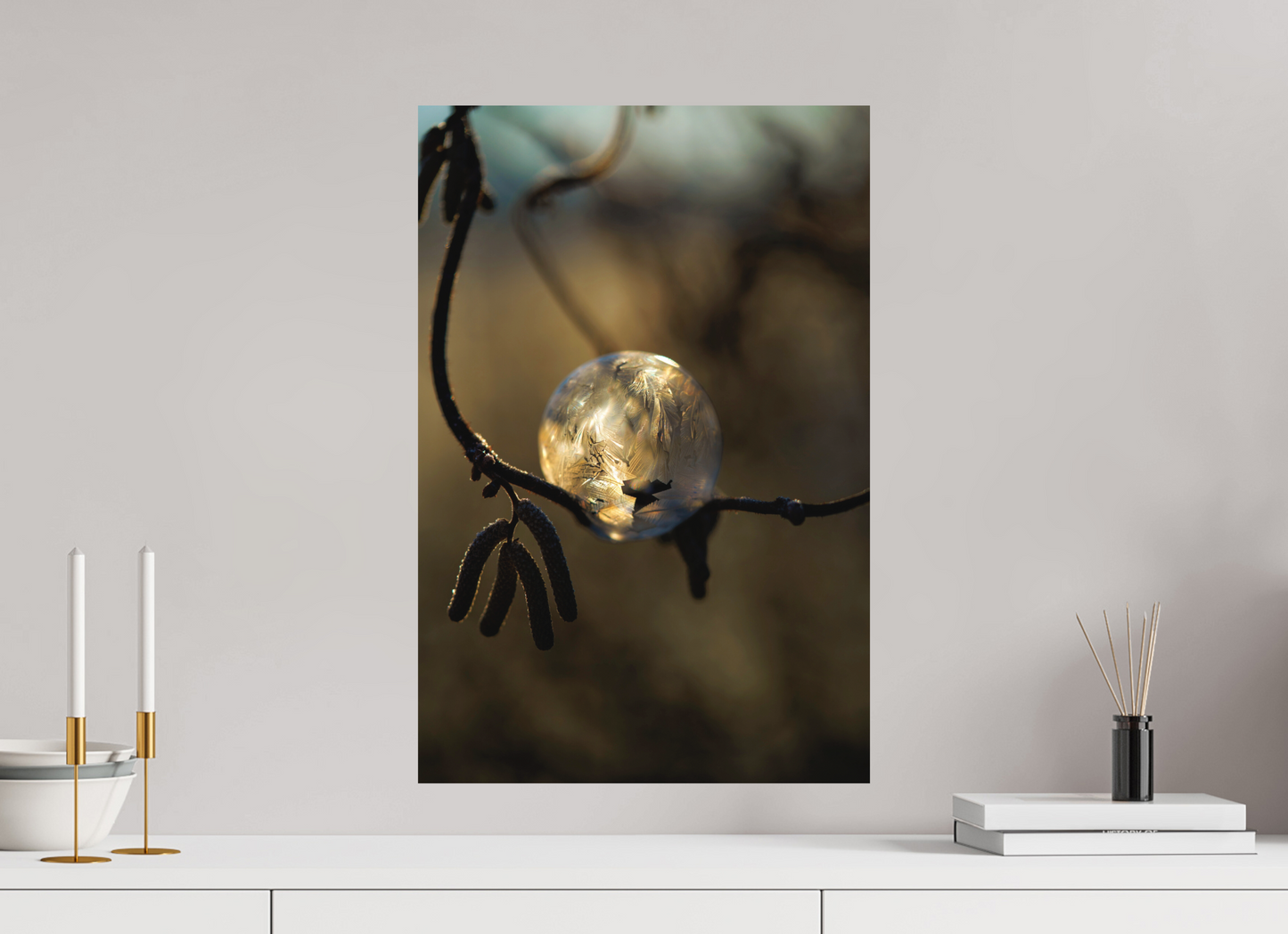 40 x 60 cm, Hahnemühle Photo Rag Bright White Frozen Gold