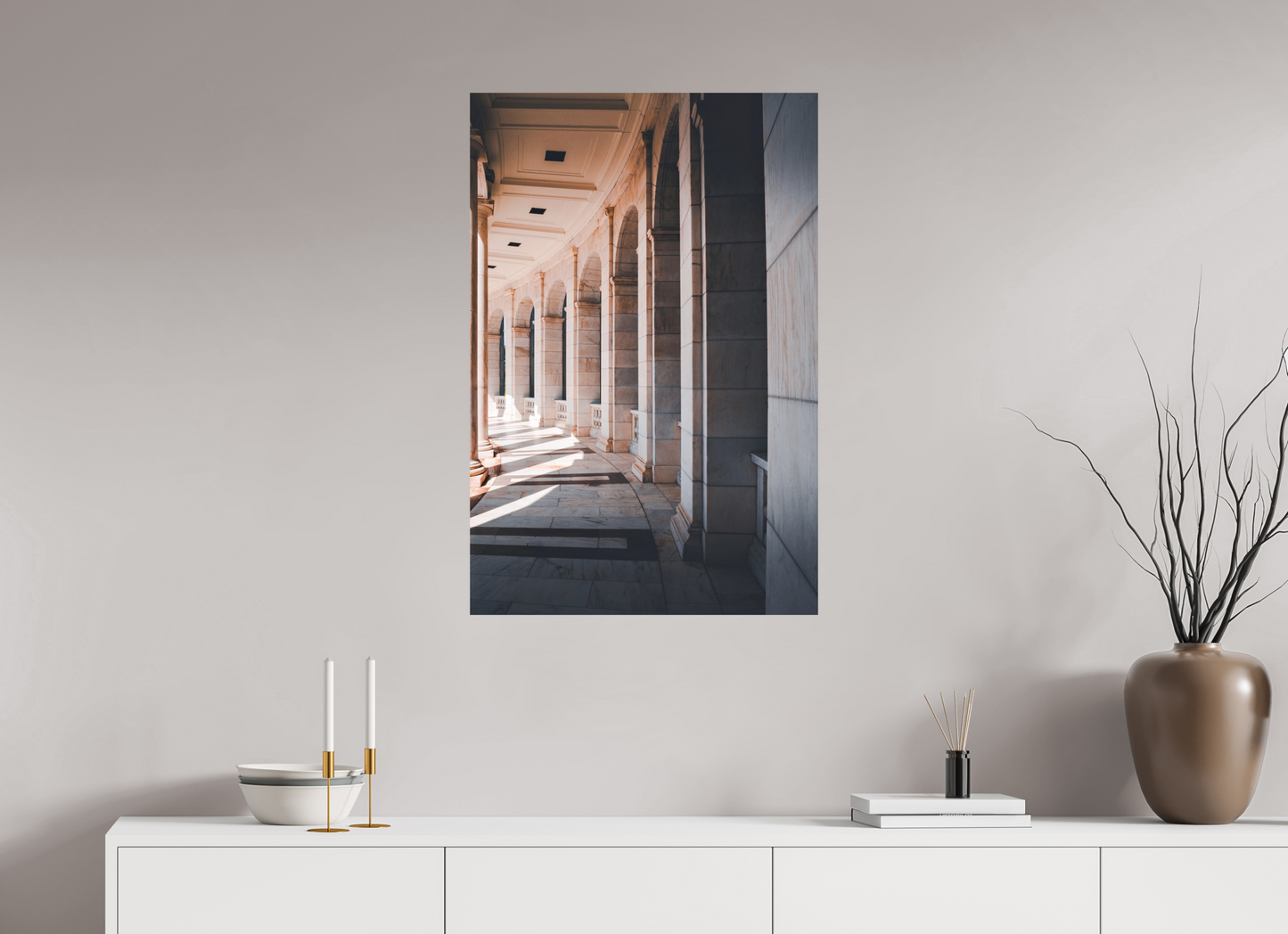60 x 90 cm, Hahnemühle Photo Rag Bright White Arlington Kolonnaden