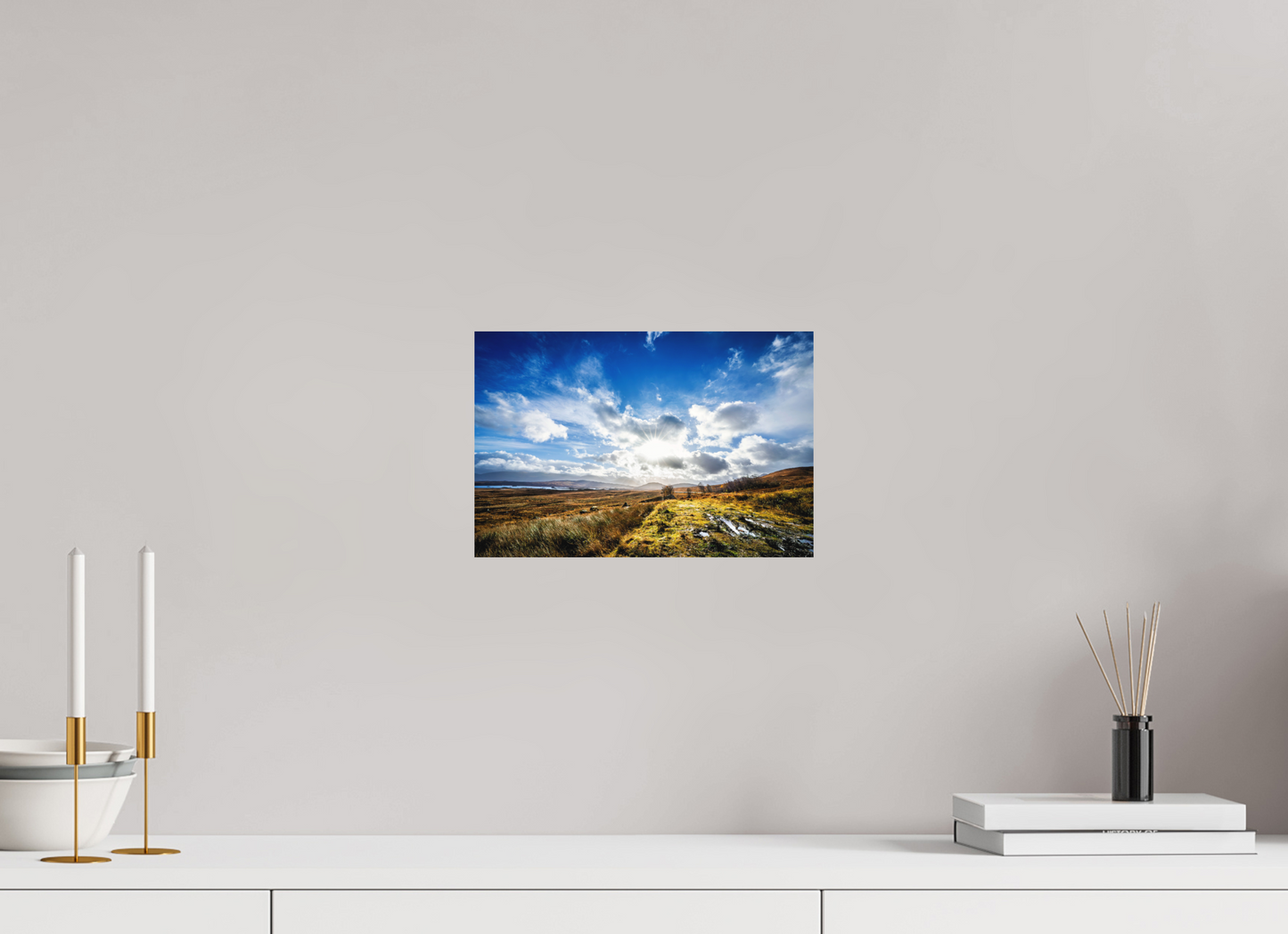 30 x 20 cm, Hahnemühle Photo Rag Bright White Highland Lightburst