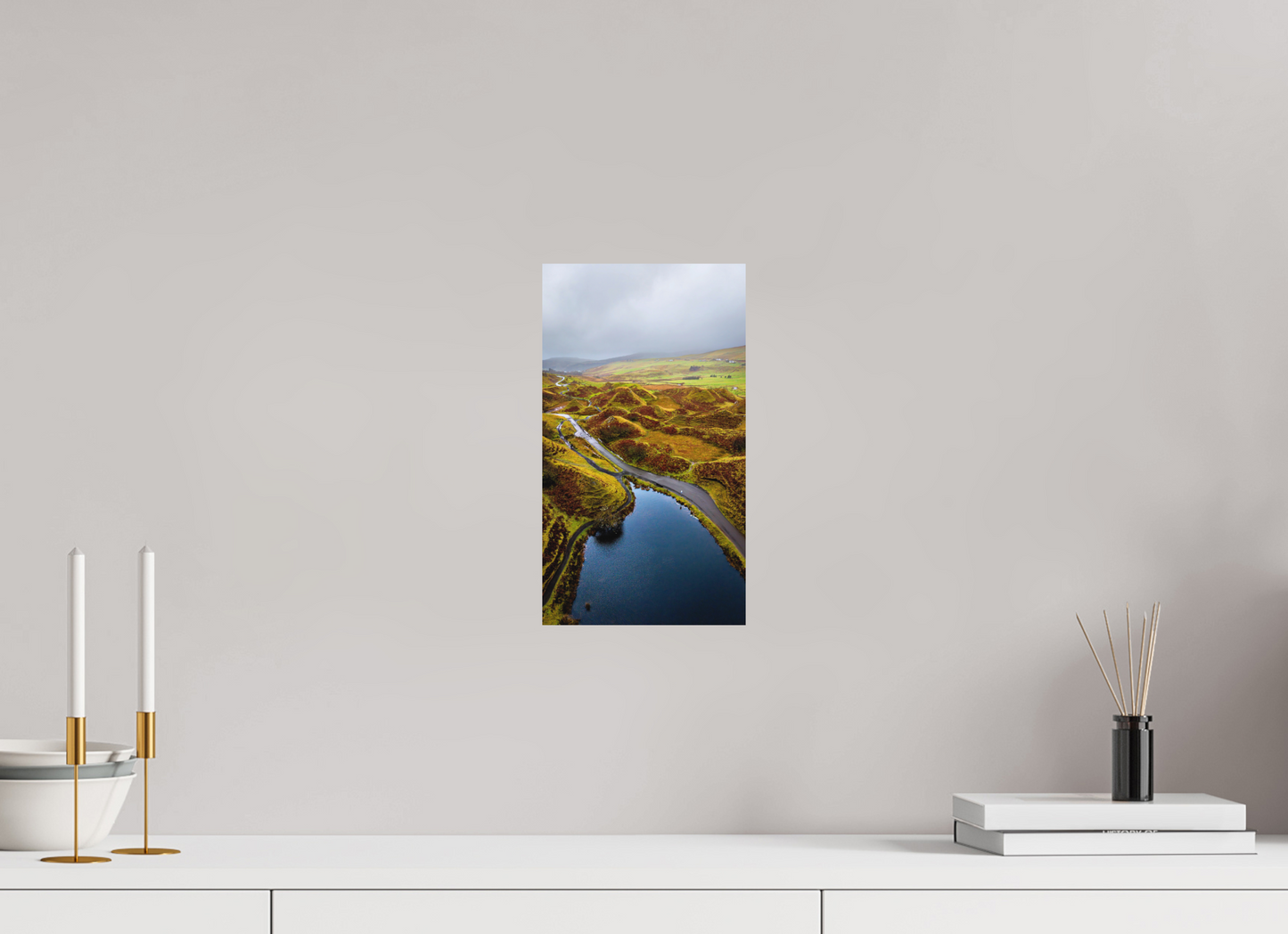 18 x 32 cm, Hahnemühle Photo Rag Bright White Fairy Glen – Winding Roads of the Isle of Skye