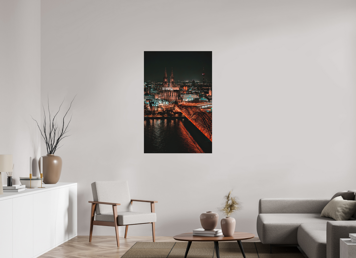 80 x 120 cm, Hahnemühle Photo Rag Bright White Köln