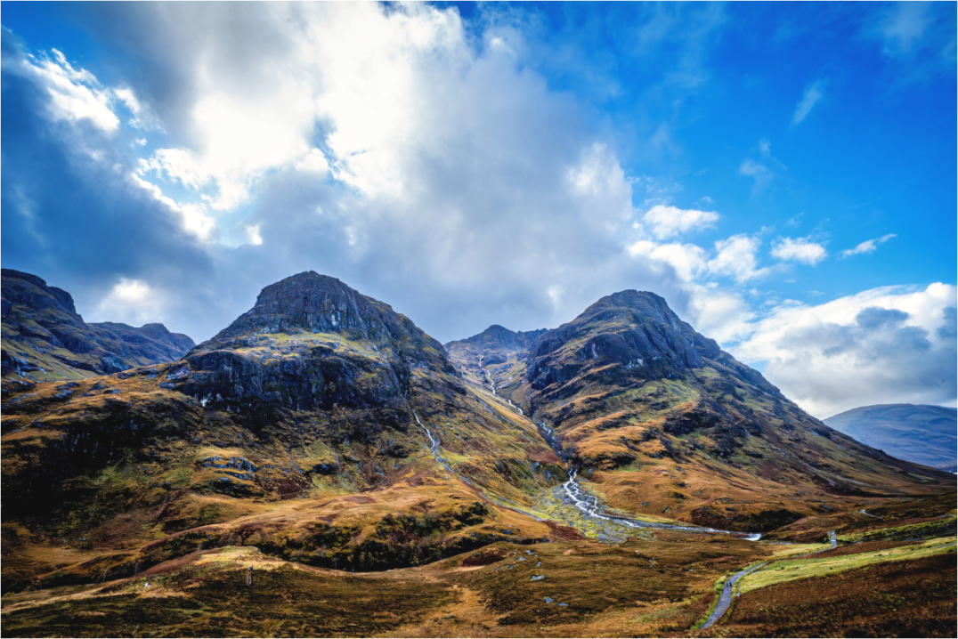 Main image The Three Sisters of Glencoe – Weite & Stille