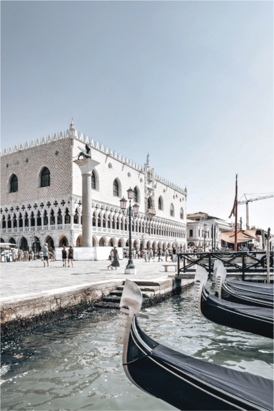 Main image Gondolas in the Light of Venice