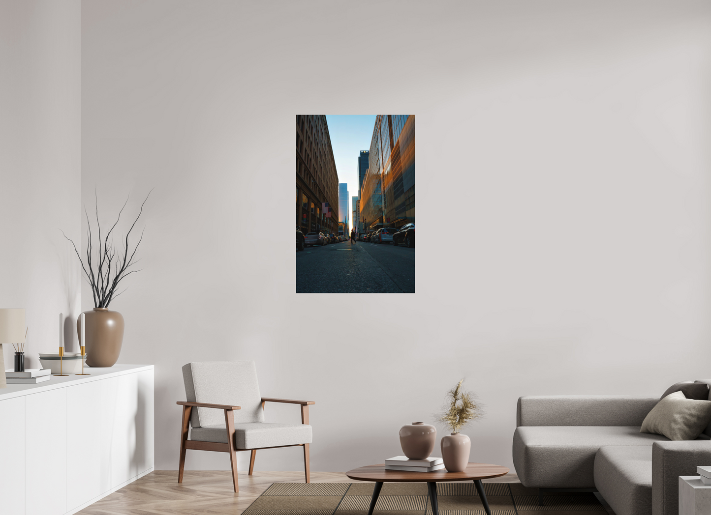 70 x 105 cm, Hahnemühle Photo Rag Bright White A walk in New York