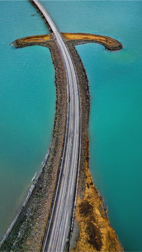 Main image Straße durchs Türkis